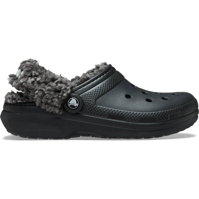 Crocs Unisex Classic Fleece Lined Clogs Black  211396-001