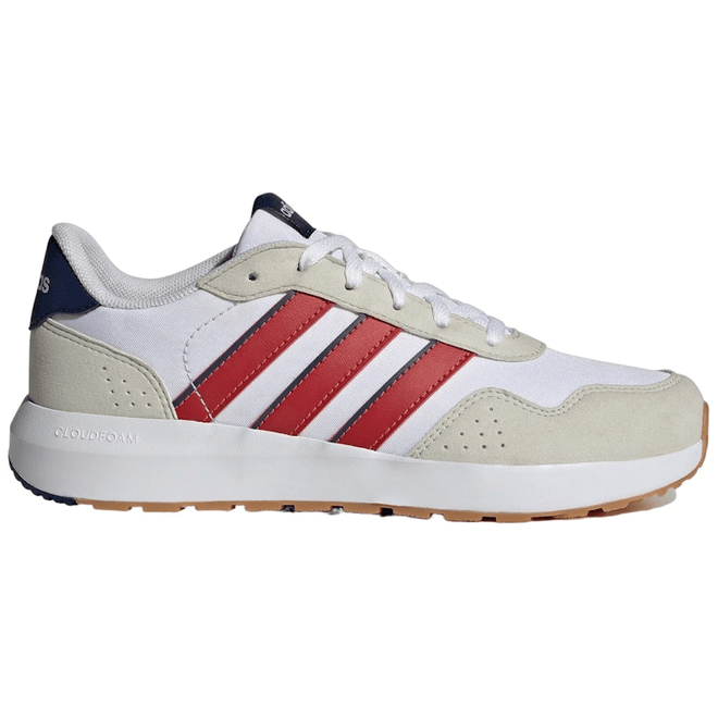 adidas Run 60s Cloud White Collegiate Red Dark Blue (GS) IE6441