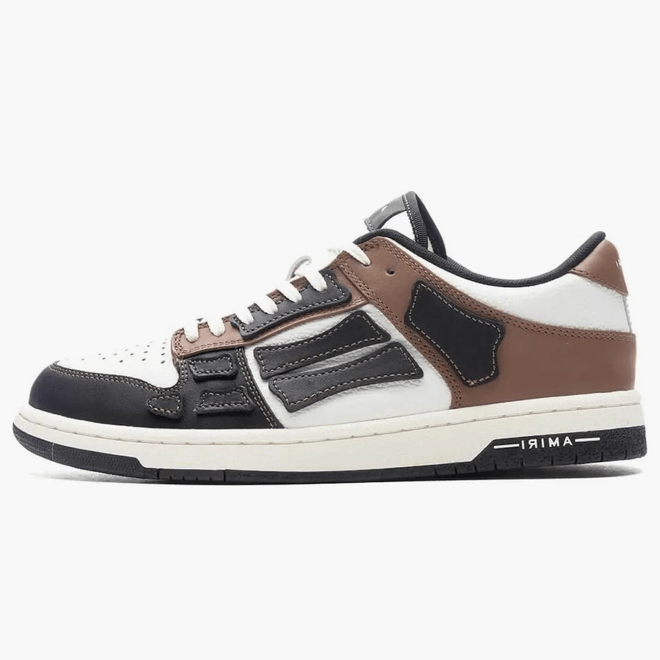 AMIRI Skel Top Low Black Brown PS24MFS004-088