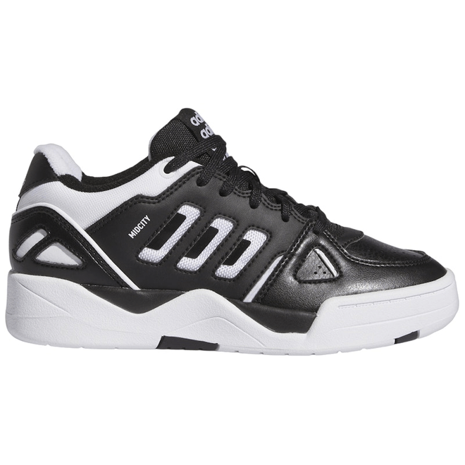 adidas Midcity Low Core Black Cloud White (GS) IG7057