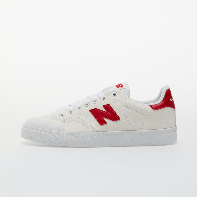 New Balance 100 White/Team Red 