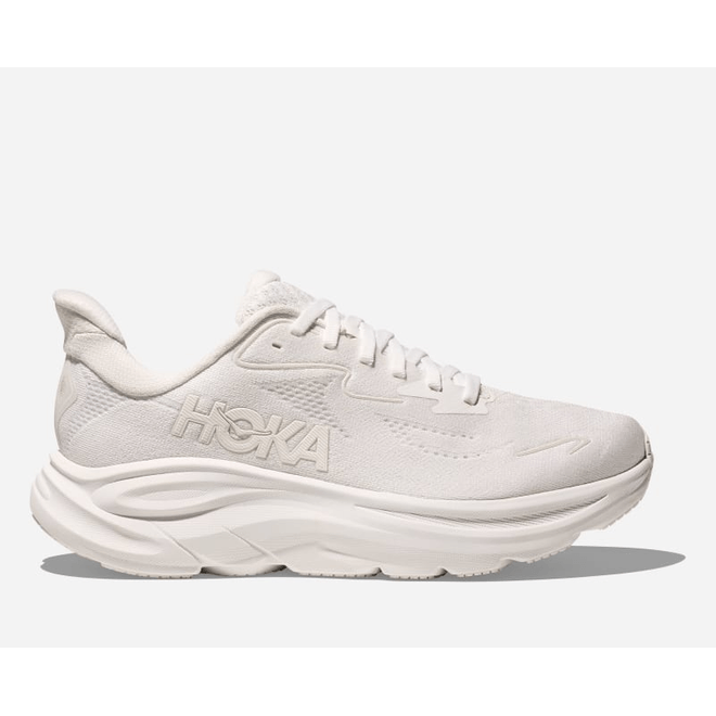 HOKA  Clifton 10 Road Running  White 1162030-WWH