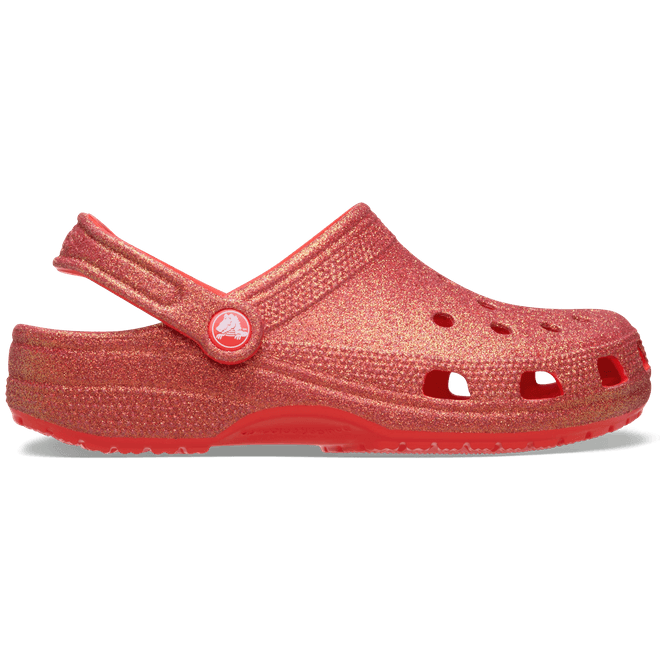 Crocs Classic Iridescent Glitter Clogs Starfish  211005-7AH