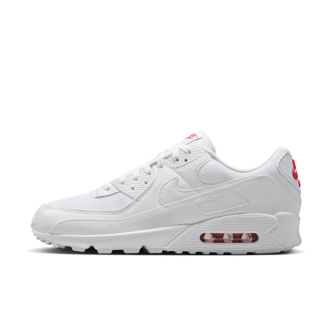 Nike Air Max 90 'White & Light Crimson' DM0029-118