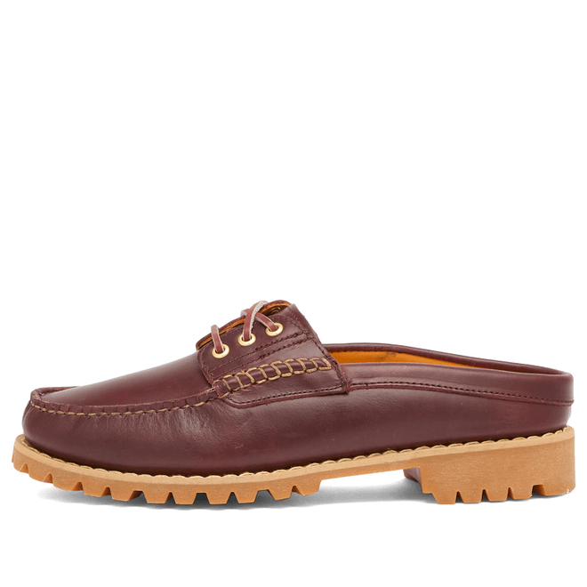 Timberland 3 Eye Mule  Burgundy Full Gra TB0A6ETDEIW