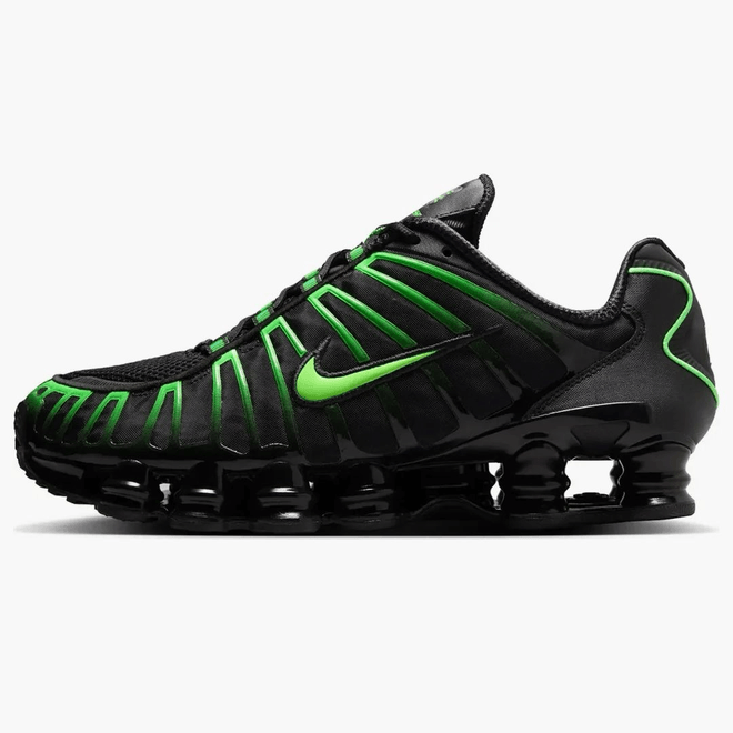 Nike Shox Tl Black Green Strike