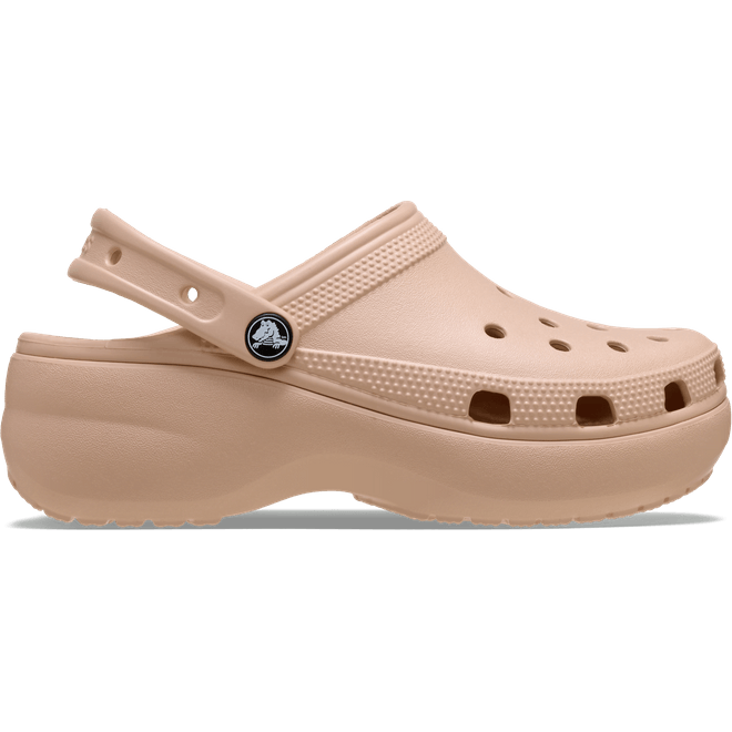 Crocs Women Classic Platform Clogs Pink Caramel  206750-7AF