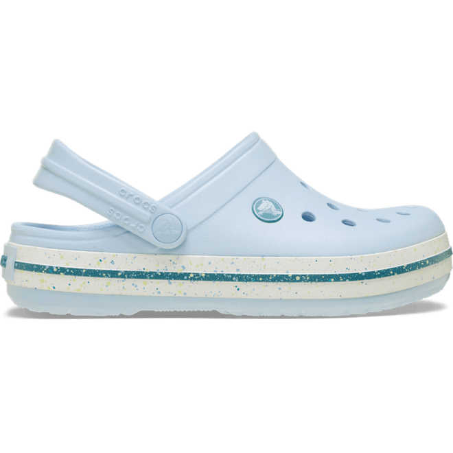 Crocs Kids Crocband Speckled Band Clogs Blue Frost  211645-4WK