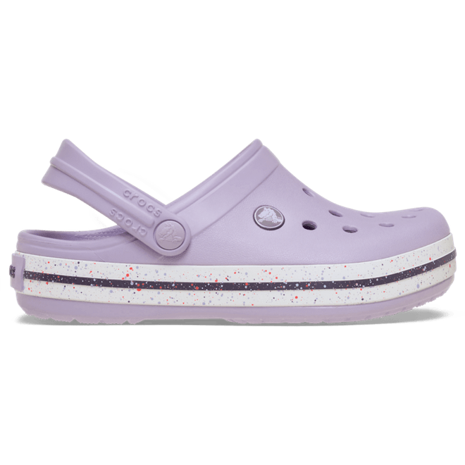 Crocs Kids Crocband Speckled Band Clogs Lavender  211645-530