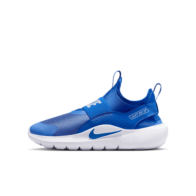 Nike Flex Runner 4 Comet Blue Football Grey White Game Royal (gs) IF2893-402