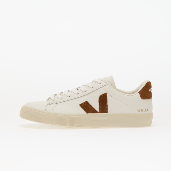 Veja Campo Leather White_Cognac  CP0521058B