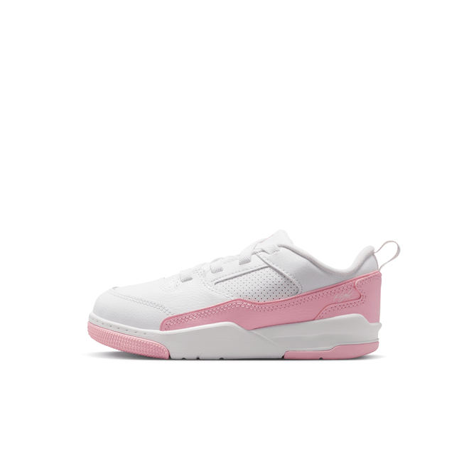 Jordan Flight Court White Medium Soft Pink (ps) HF3332-161
