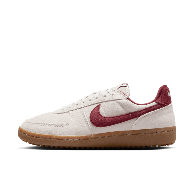 Nike Field General Suede Light Bone Dark Team Red (women's) IF1743-001