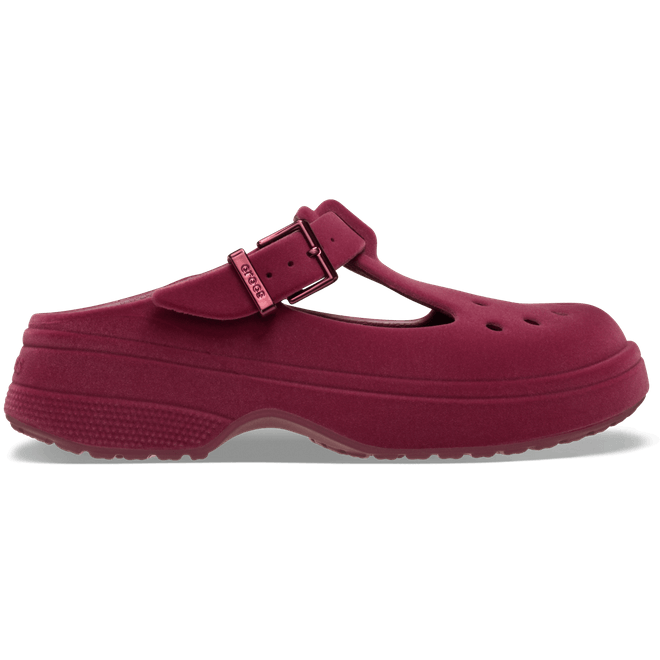 Crocs Classic Mary Jane Velvet Clogs Beetroot  211951-6XH