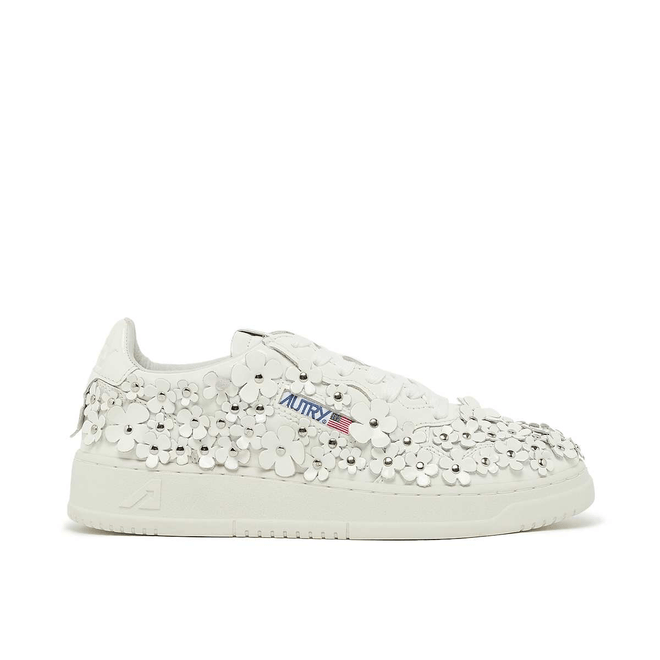 Autry Wmns Medalist Low Weiße Sneaker  AULWPW02