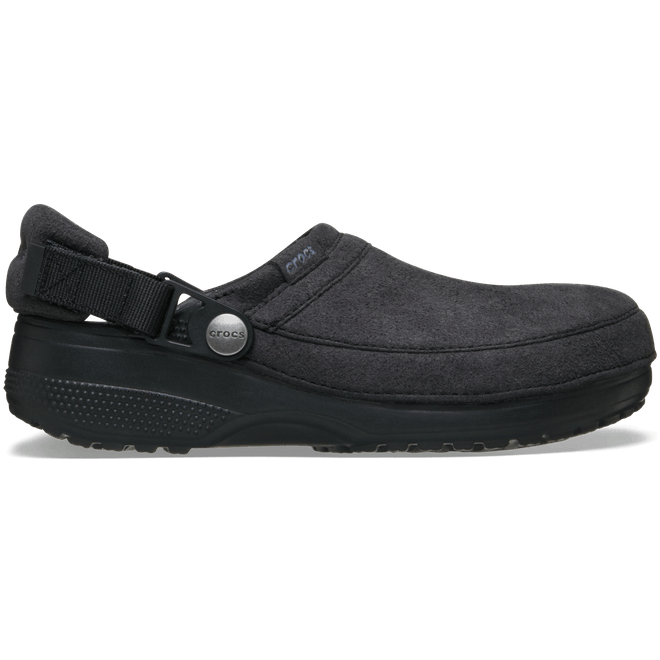 Crocs Classic Crafted Vegan Suede Clogs Black  211930-001