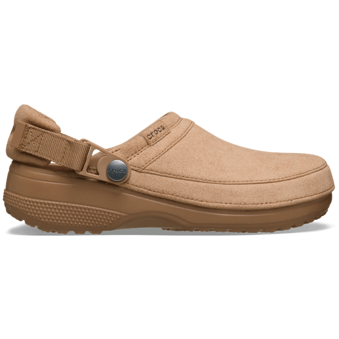 Crocs Classic Crafted Vegan Suede Clogs Milk Chocolate  211930-2JJ