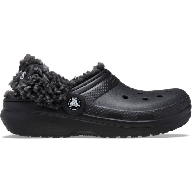 Crocs Kids Classic Fleece Lined Clogs Black  212856-001