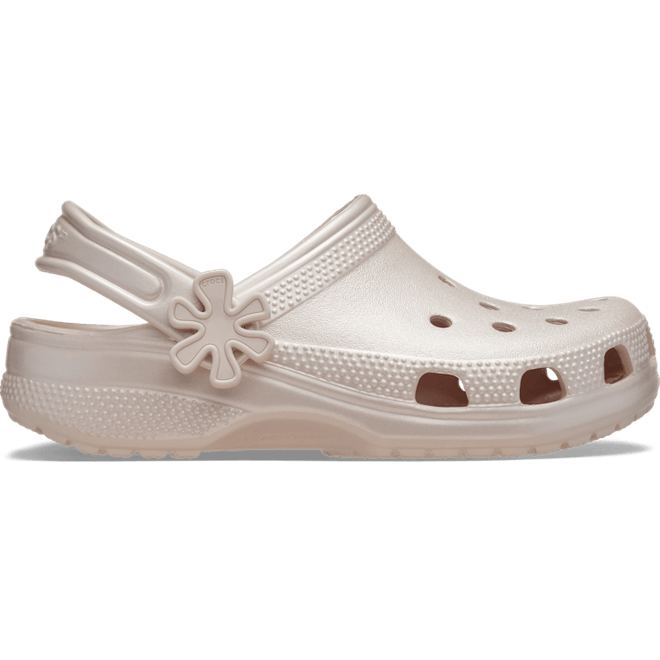 Crocs Kids Classic Pearl Shine Clogs Quartz  212814-6UR