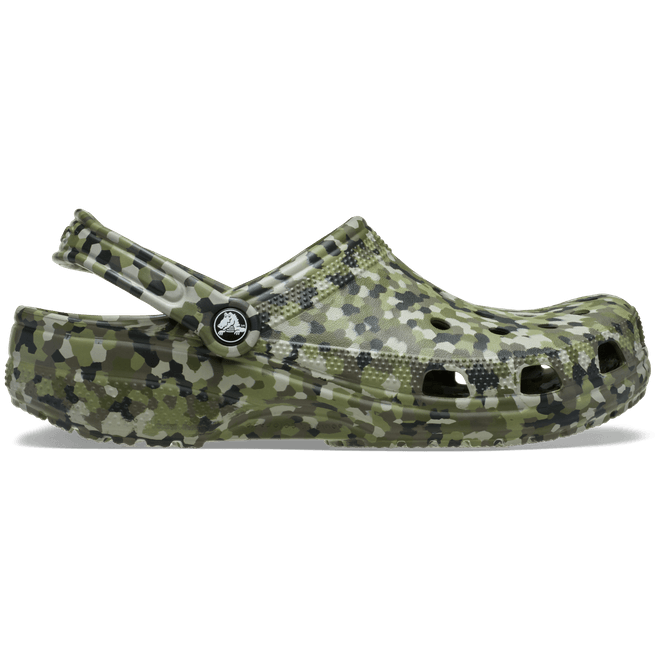Crocs Classic Confetti Clogs Army Green 212462-3TC