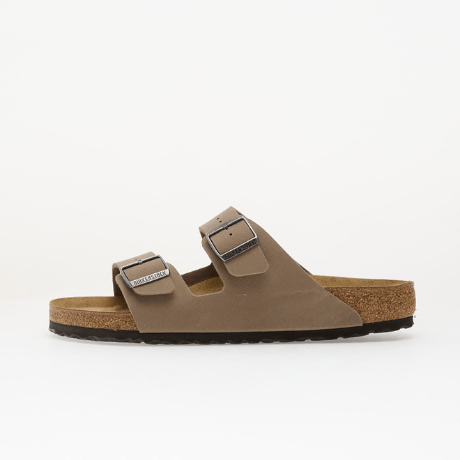 Birkenstock Arizona Birkibuc Unisex Gray Taupe  1032019