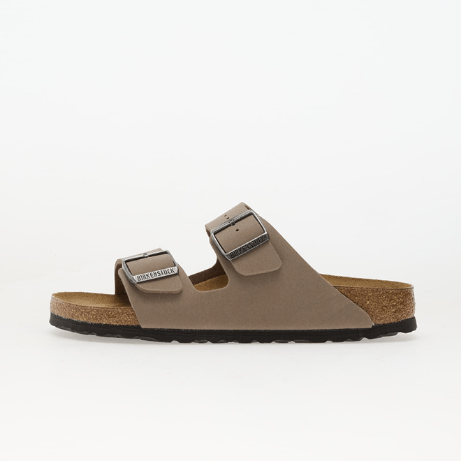 Birkenstock Arizona Birkibuc Unisex Gray Taupe  1032070