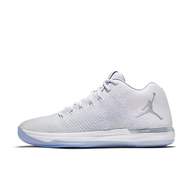 Nike Air Jordan XXXI Low (White / Pure Platinum - Metallic Silver) 897564 100