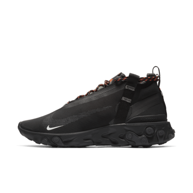 Nike React Runner Mid 'Triple Black' AT3143-001