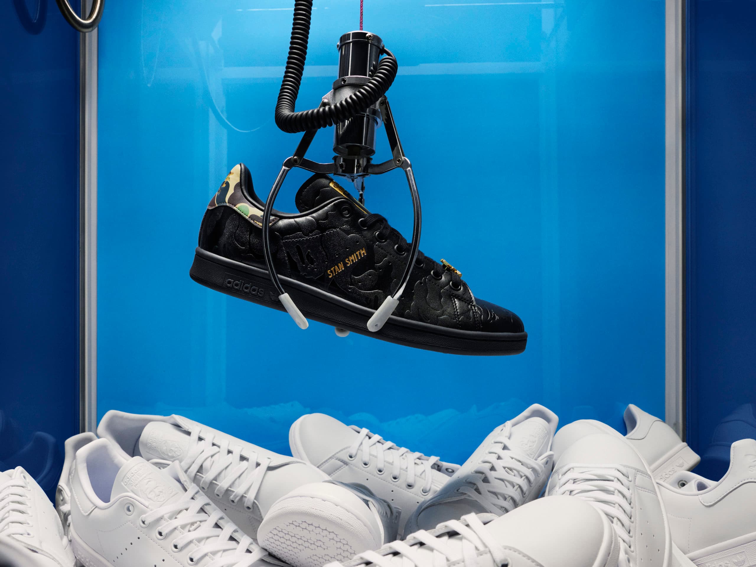 BAPE x adidas Stan Smith '30th Anniversary Black'