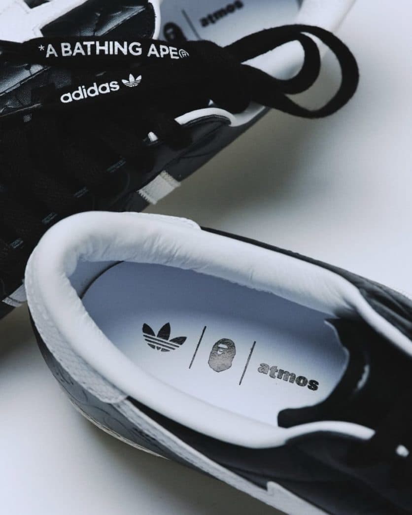 atmos x BAPE x adidas Superstar