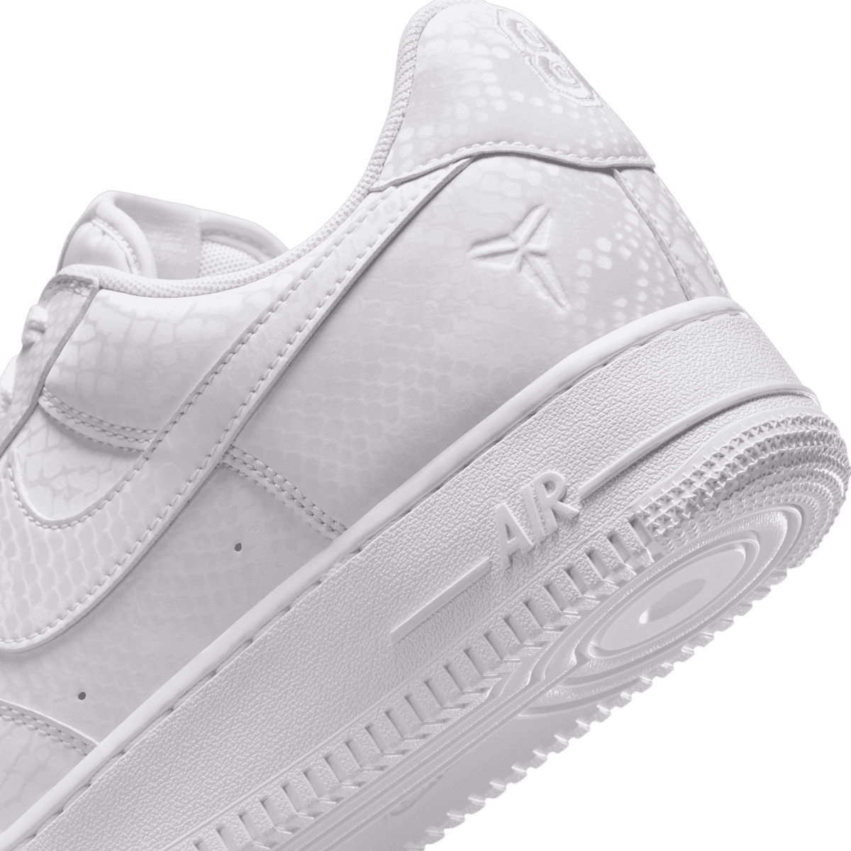 Kobe Bryant x Nike Air Force 1 'Forever White'
