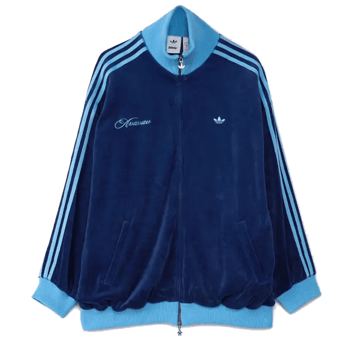 AVAVAV x adidas Velvet Track Jacket 'Navy Blue'