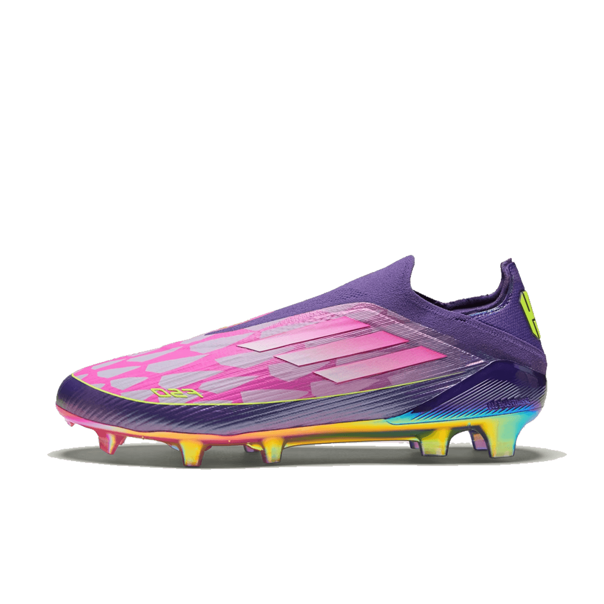 Lamine Yamal x adidas F50 Elite Laceless 'Purple' - Firm Ground