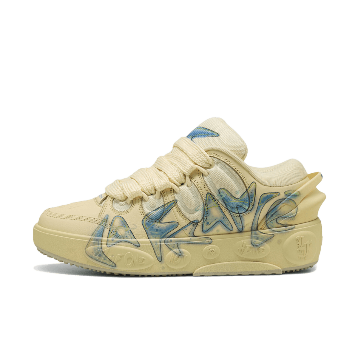 LaFrancé x PUMA Hoops 'Airbrush'