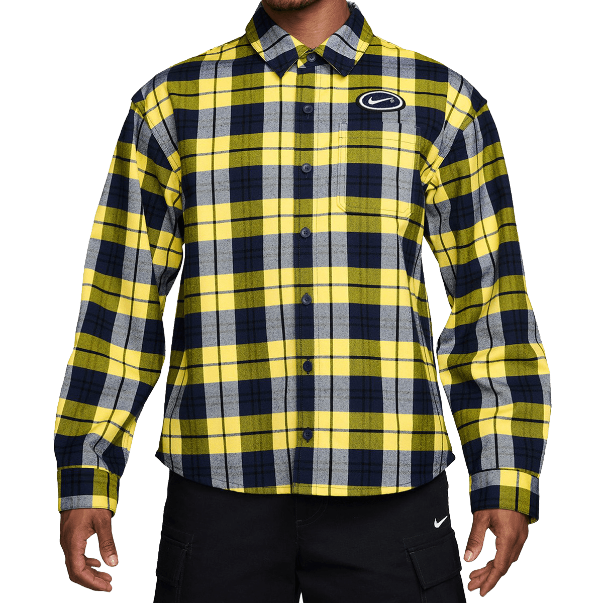 Eric Koston x Nike SB Flannel Longsleeve 'Midnight Navy'