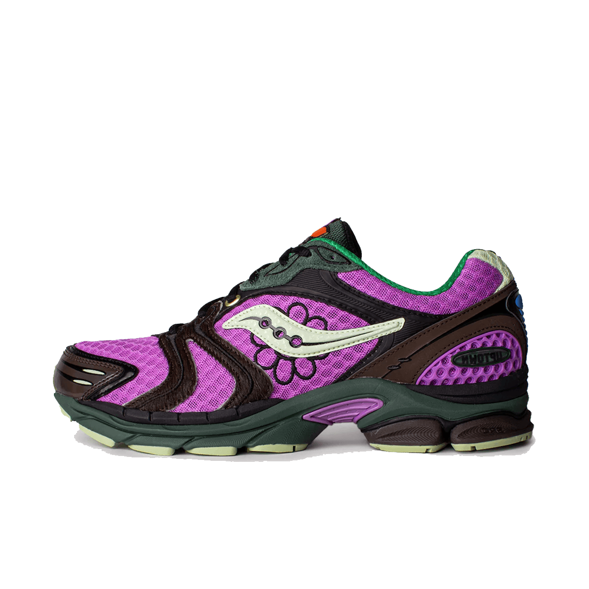 Jae Tips x Saucony Progrid Triumph 4 ‘Perilla’ - Flowers Grow Uptown Pack