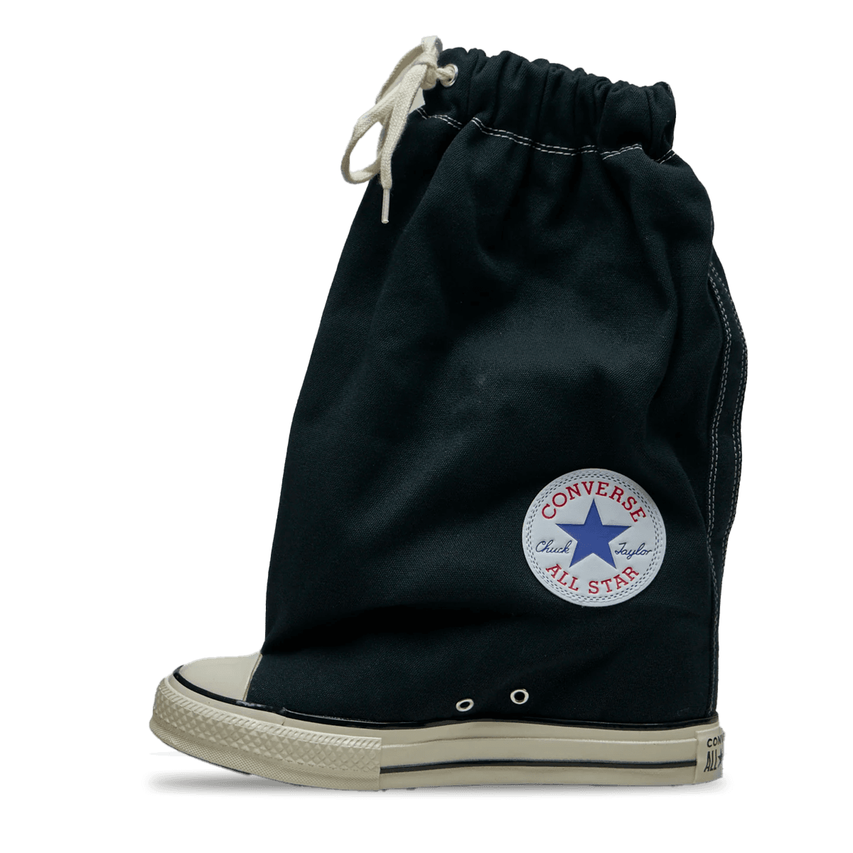 Vaquera x Converse Chuck Taylor All Star XHi Slouch Wedge 'Black'