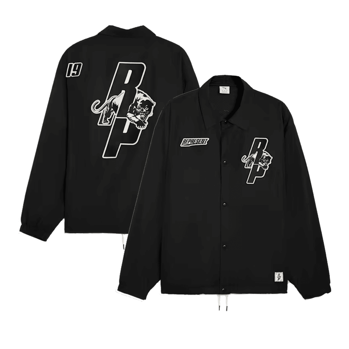 Represent x PUMA Coaches Jacket 'Black'