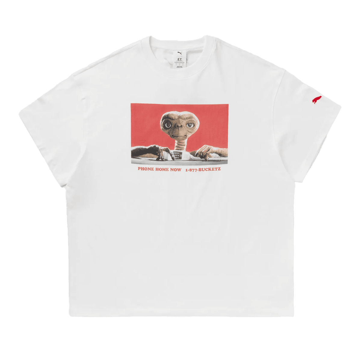E.T. x PUMA Hoops Tee 'White'