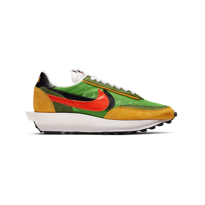 Nike NIKE X SACAI LDV SNKR GRN YEL MULTI - Groen