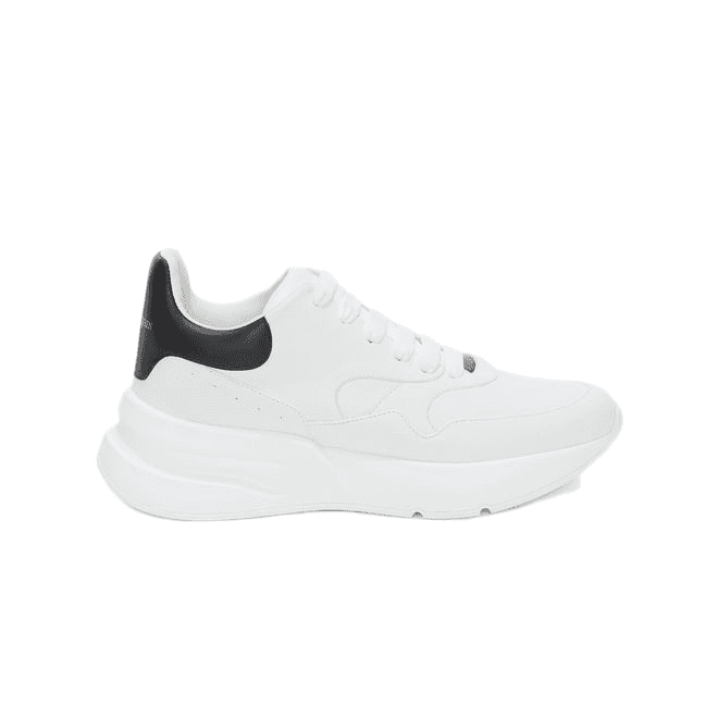 Alexander McQueen Oversized Runner Optic White Black