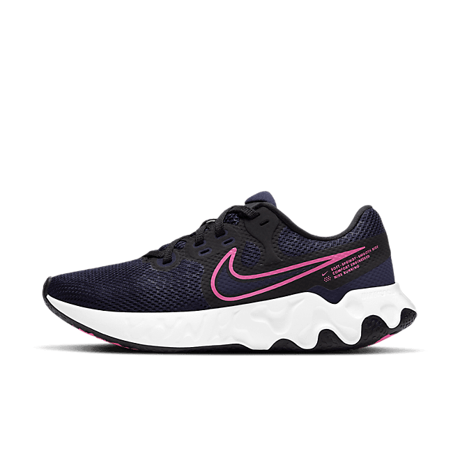 Nike Renew Ride 2 Blackened Blue Pink Glow (W)