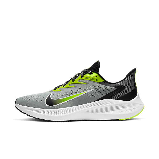 Nike Air Zoom Winflo 7 'Smoke Volt' Light Smoke Grey