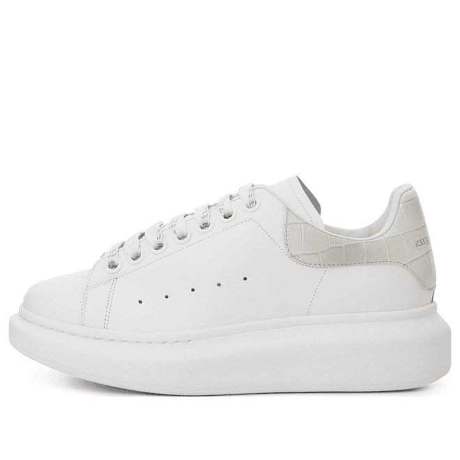 Alexander McQueen Oversized White Croc (Women's)