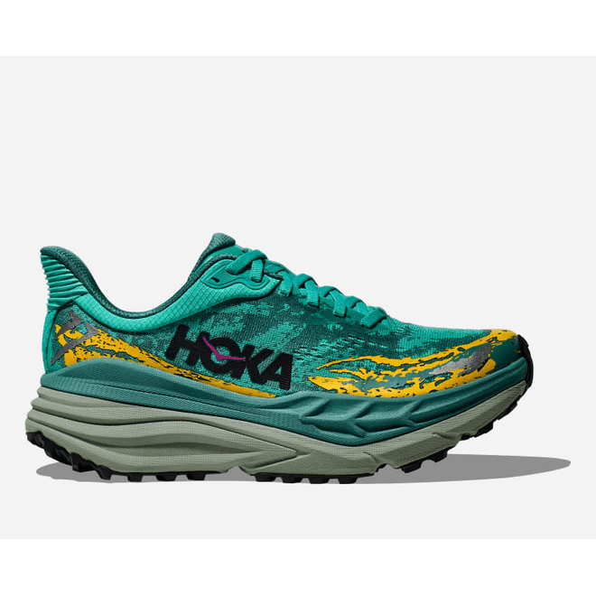 HOKA Stinson 7 Trail Electric Aqua