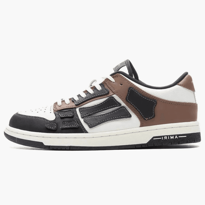 AMIRI Skel Top Low Black Brown