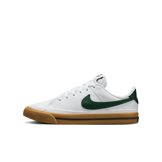 Nike Court Legacy White Gum Light Brown Anthracite Fir (gs)