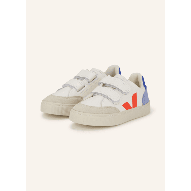 Veja Small V-12 Velcro Leather