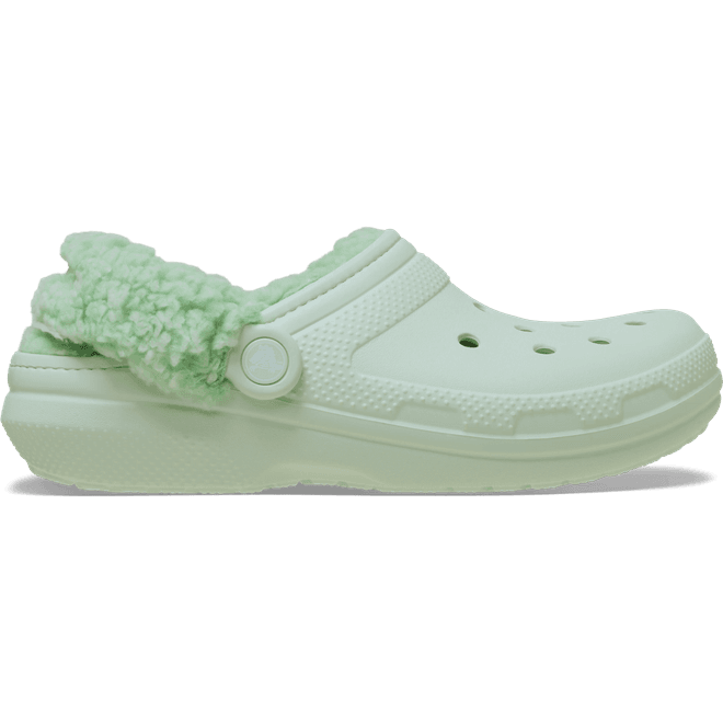 Crocs Classic Fleece Lined Clogs Mint Tint 