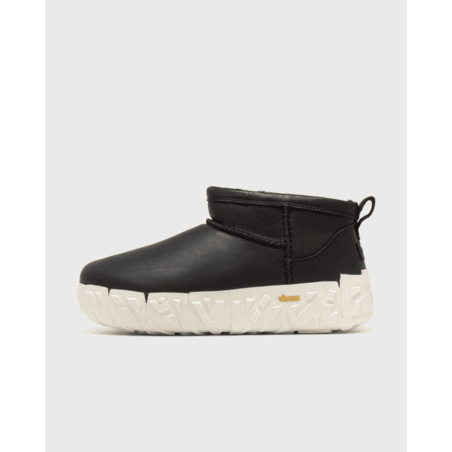 UGG® Classic Ultra Mini Wrap Tech Noir Boot Black/Jasmine
